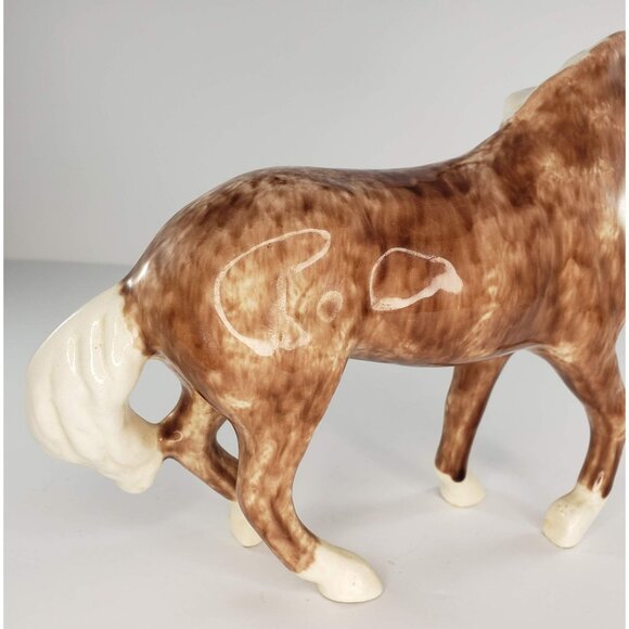 Dorothy Kindell Horse Red Trotting Figurine California Pottery RARE HTF #301 - Picture 8 of 9